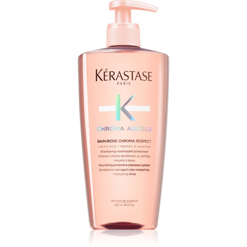 Kérastase Chroma Absolu Bain Riche Chroma Respect vyživující šampon pro barvené vlasy 500 ml - parfo.cz