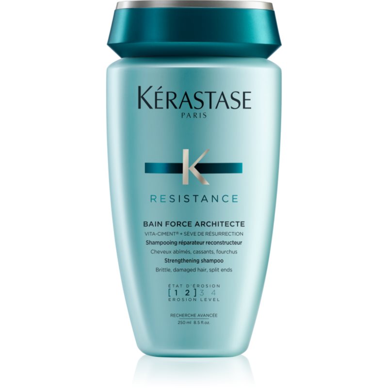 Kérastase Résistance Bain Force Architecte šampon s posilujícími účinky pro oslabené a lehce poškozené vlasy 250 ml - parfo.cz