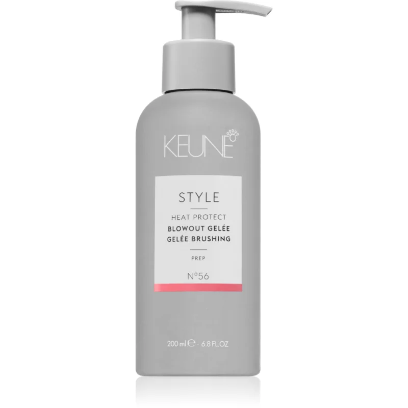 Keune Style Blowout Gelée stylingový gel pro tepelnou úpravu vlasů s UV filtrem 200 ml - parfo.cz