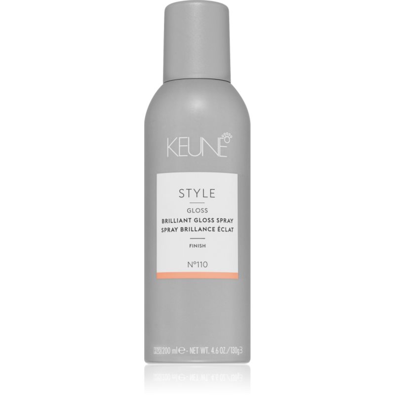 Keune Style Brilliant Gloss Spray sprej na vlasy pro lesk 200 ml - parfo.cz