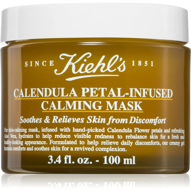 Kiehl's Calendula Petal Calming Mask hydratační pleťová maska pro všechny typy pleti 100 ml - parfo.cz