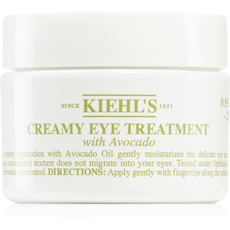 Kiehl's Creamy Eye Treatment Avocado intenzivní hydratační péče pro oční okolí s avokádem 28 ml - parfo.cz