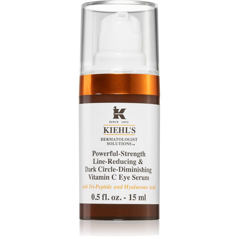 Kiehl's Dermatologist Solutions Powerful-Strength Line-Reducing & Dark Circle-Diminishing Vitamin C oční sérum pro všechny typy pleti včetně citlivé s - parfo.cz