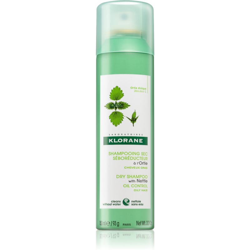 Klorane Kopřiva suchý šampon na mastné vlasy 150 ml - parfo.cz