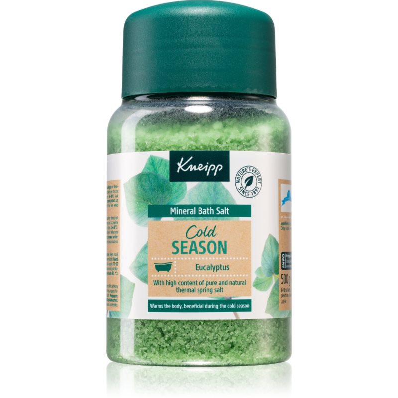 Kneipp Cold Season koupelová sůl Eucalyptus 500 g - parfo.cz
