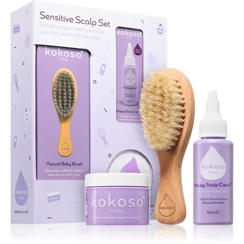 Kokoso Baby Sensitive Scalp Set set na vlasy pro děti - parfo.cz