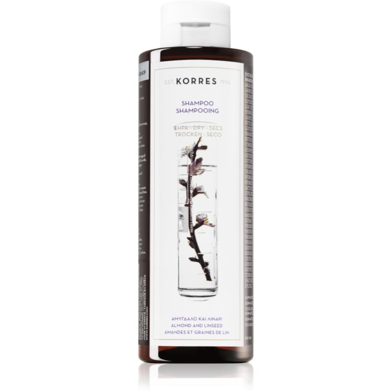 Korres Almond & Linseed šampon pro suché a poškozené vlasy 250 ml - parfo.cz