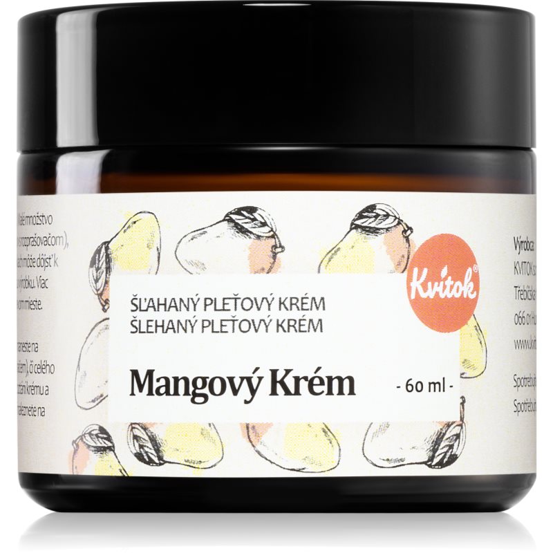 Kvitok Mangový krém jemný pleťový krém pro citlivou a suchou pleť 60 ml - parfo.cz