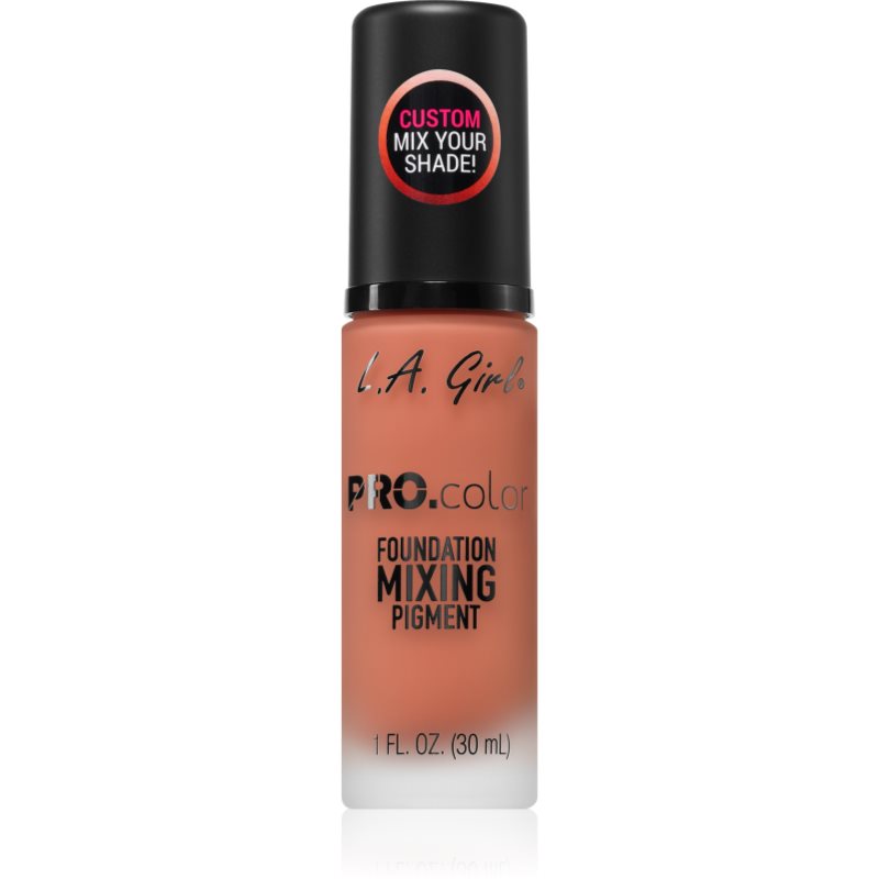 L.A. Girl Cosmetics PRO. Color podkladová báze pod make-up pro sjednocení barevného tónu pleti odstín Orange 30 ml - parfo.cz