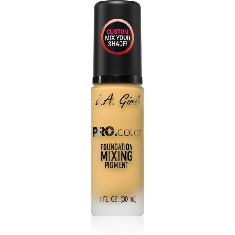 L.A. Girl Cosmetics PRO. Color podkladová báze pod make-up pro sjednocení barevného tónu pleti odstín Yellow 30 ml - parfo.cz