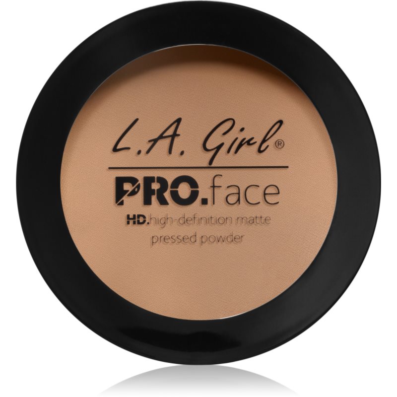L.A. Girl Cosmetics PRO. Face HD kompaktní pudr s matným efektem odstín Nude Beige 7 g - parfo.cz