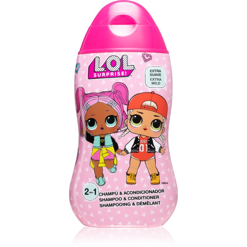 L.O.L. Surprise Shampoo & Conditioner šampon a kondicionér 2 v 1 pro děti 400 ml - parfo.cz