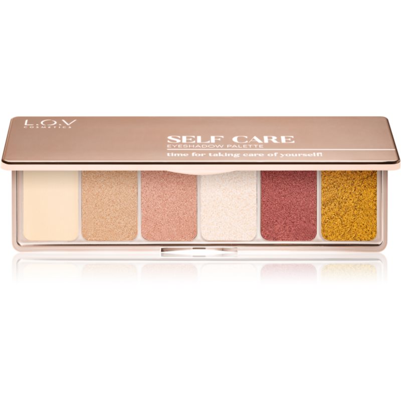L.O.V. Eyeshadow Palette paletka očních stínů odstín Self Care 12 g - parfo.cz