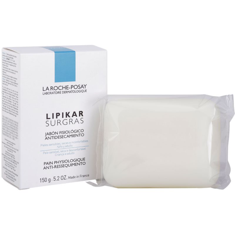 La Roche-Posay Lipikar Surgras mýdlo pro suchou až velmi suchou pokožku 150 g - parfo.cz