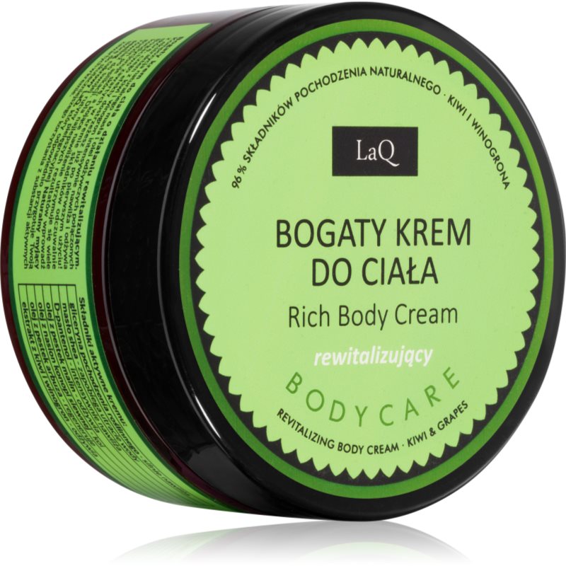 LaQ Bunny Kiwi & Grapes tělový krém s revitalizačním účinkem 200 ml - parfo.cz