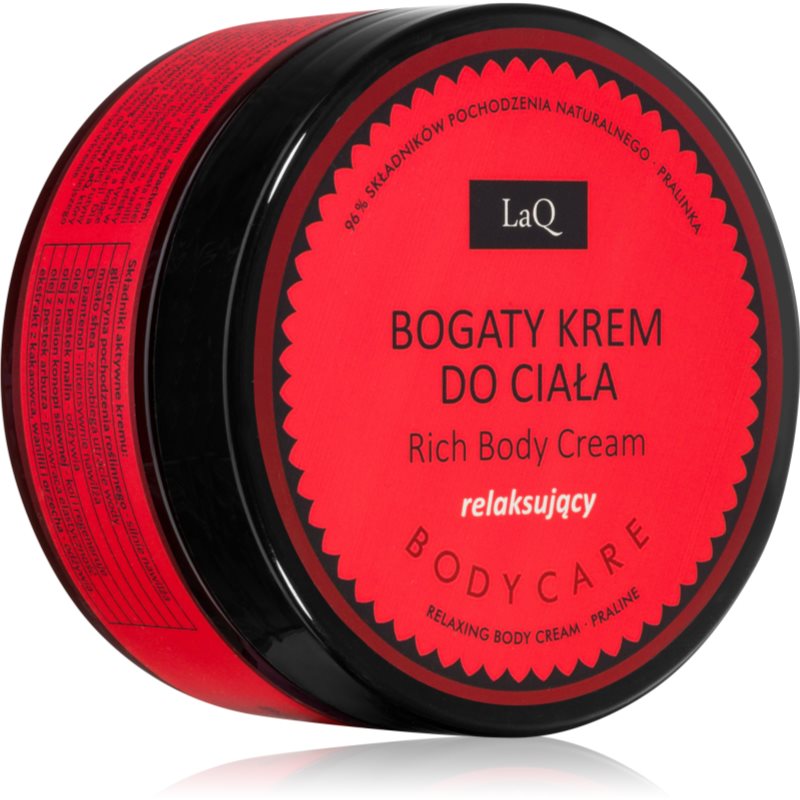 LaQ Praline tělový krém se zklidňujícím účinkem 200 ml - parfo.cz