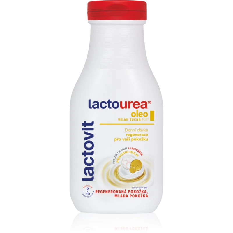 Lactovit LactoUrea Oleo regenerační sprchový gel pro velmi suchou pokožku 300 ml - parfo.cz