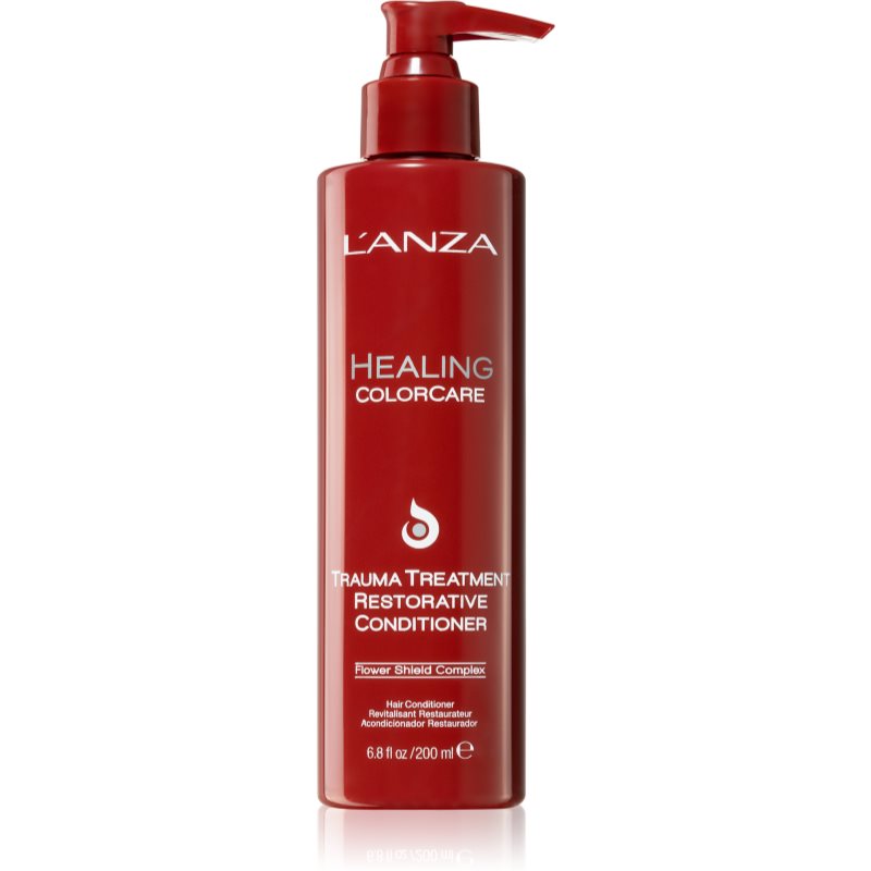 L'anza Healing ColorCare Trauma Treatment regenerační kondicionér pro slabé a poškozené vlasy 200 ml - parfo.cz