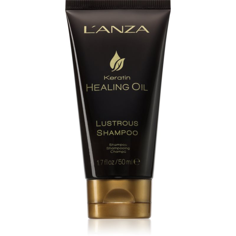 L'anza Keratin Healing Oil Lustrous Shampoo revitalizační šampon pro poškozené vlasy 50 ml - parfo.cz