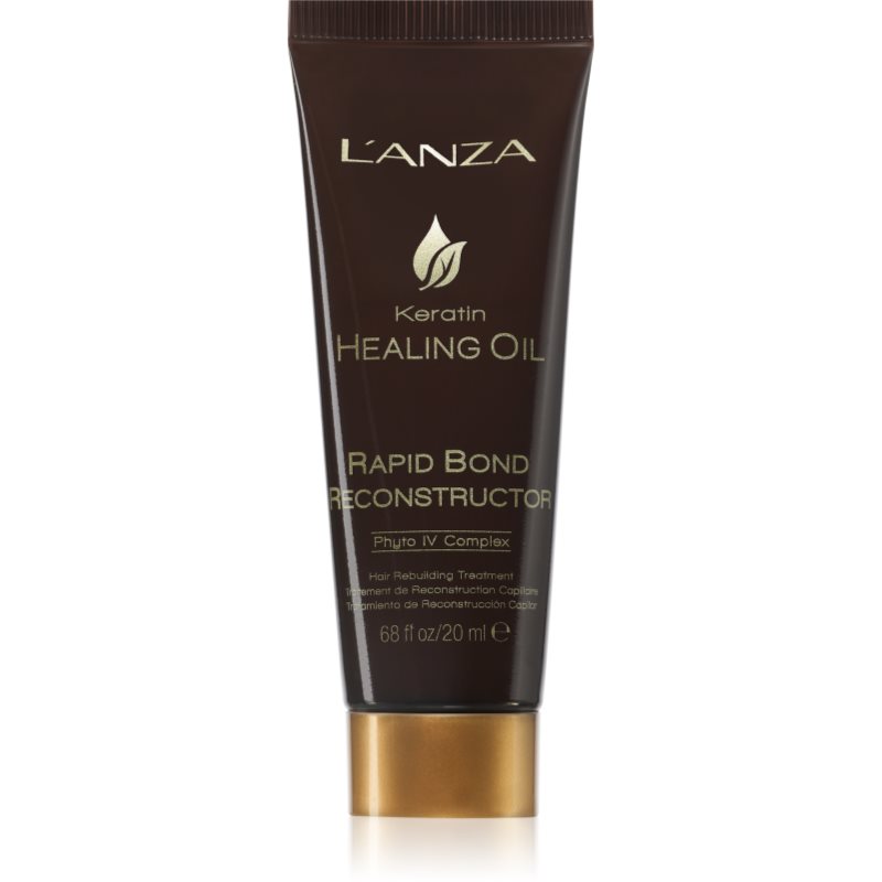 L'anza Keratin Healing Oil Rapid Bond Reconstructor bezoplachová vlasová péče 20 ml - parfo.cz