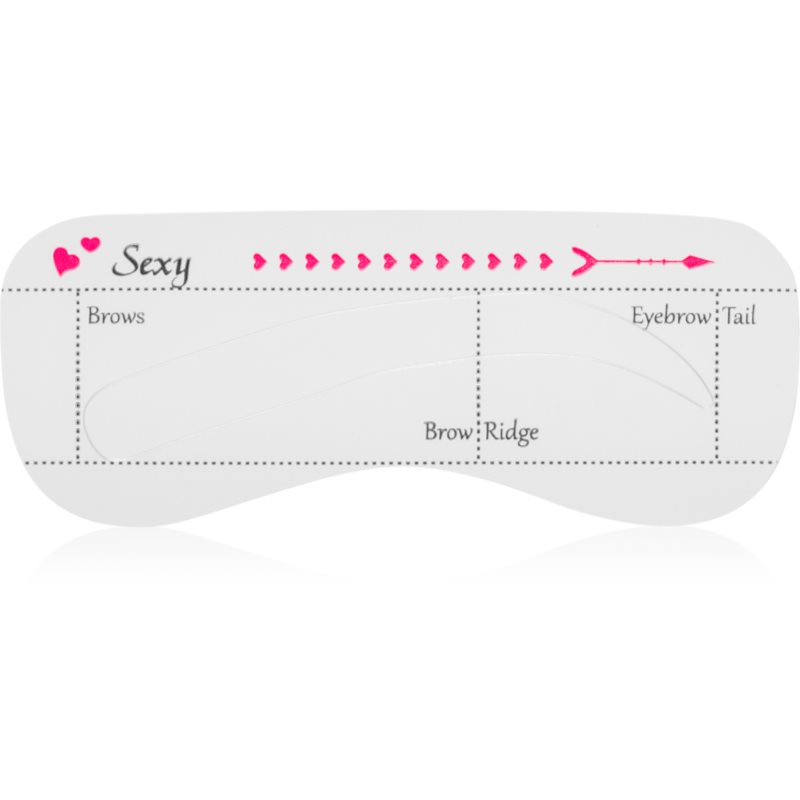 Lash Brow Eyebrow Stencil šablony na obočí 10 ks - parfo.cz