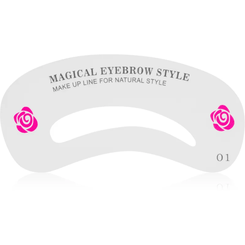Lash Brow Eyebrow Stencil šablony na obočí 24 ks - parfo.cz