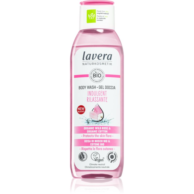 Lavera Indulgent pečující sprchový gel s vůní růží 250 ml - parfo.cz