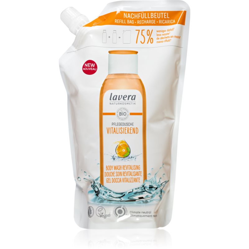 Lavera Revitalising revitalizující sprchový gel náhradní náplň 500 ml - parfo.cz