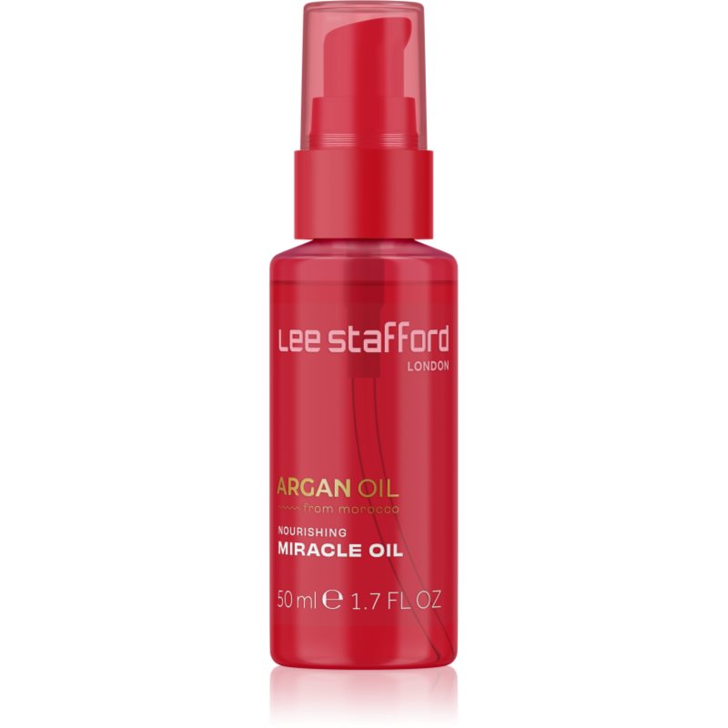 Lee Stafford Argan Oil Nourishing Miracle Oil vyživující olej na vlasy 50 ml - parfo.cz