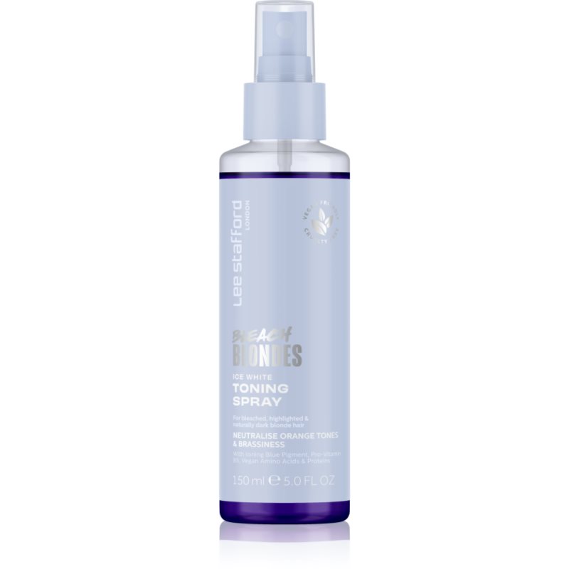 Lee Stafford Bleach Blondes Ice White bezoplachový kondicionér pro blond vlasy 150 ml - parfo.cz