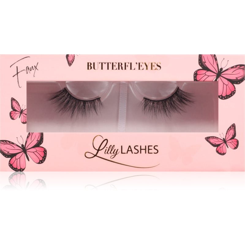 Lilly Lashes 3D Faux Mink Butterfl'eyes umělé řasy typ Fantasy 1 pár - parfo.cz