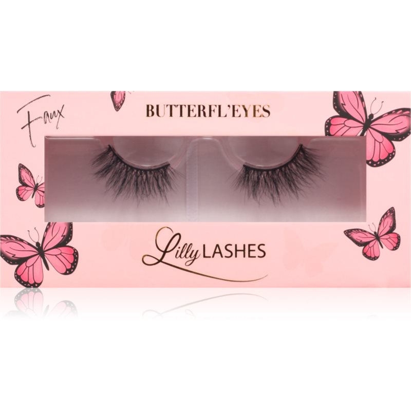 Lilly Lashes 3D Faux Mink Butterfl'eyes umělé řasy typ Flirty 1 pár - parfo.cz