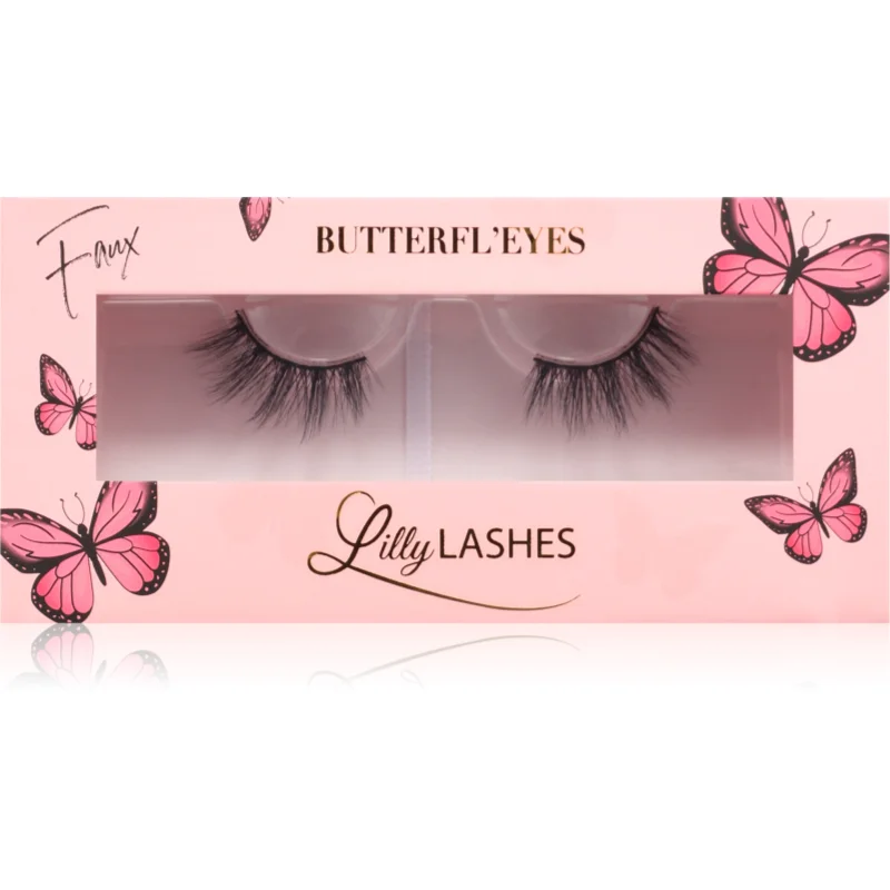 Lilly Lashes 3D Faux Mink Butterfl'eyes umělé řasy typ Heiry 1 pár - parfo.cz
