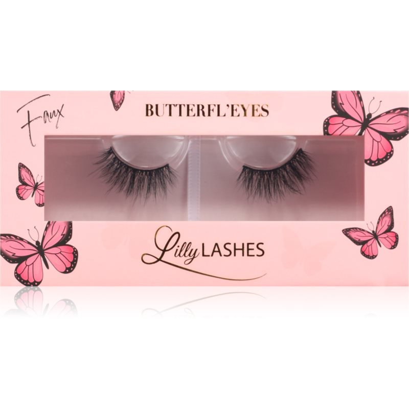 Lilly Lashes Butterfl'eyes Faux Mink Half Lash umělé řasy typ Angel 1 pár - parfo.cz