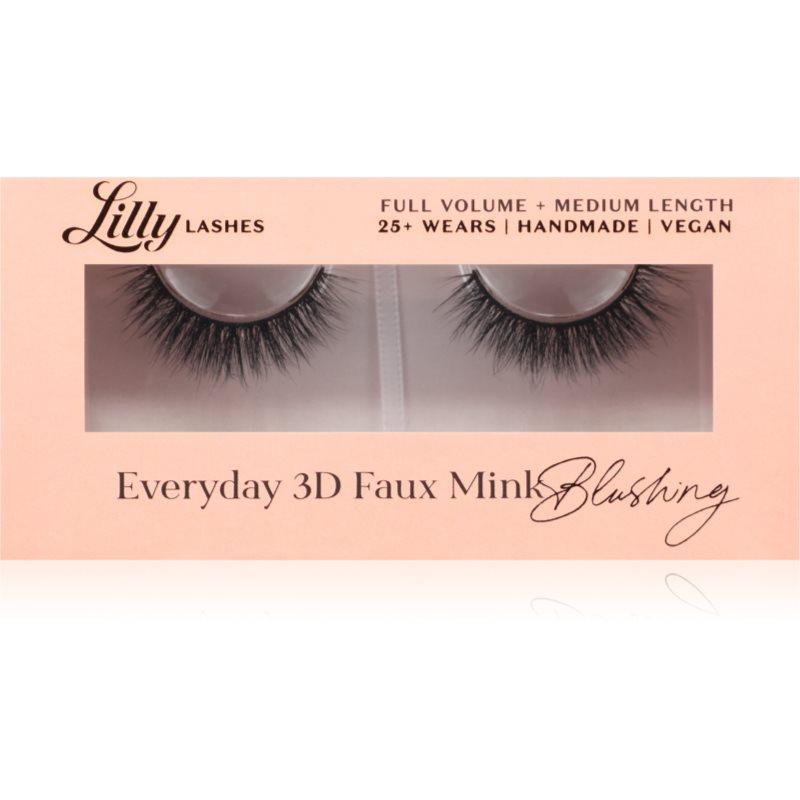 Lilly Lashes Everyday 3D Faux Mink umělé řasy typ Blushing 1 pár - parfo.cz