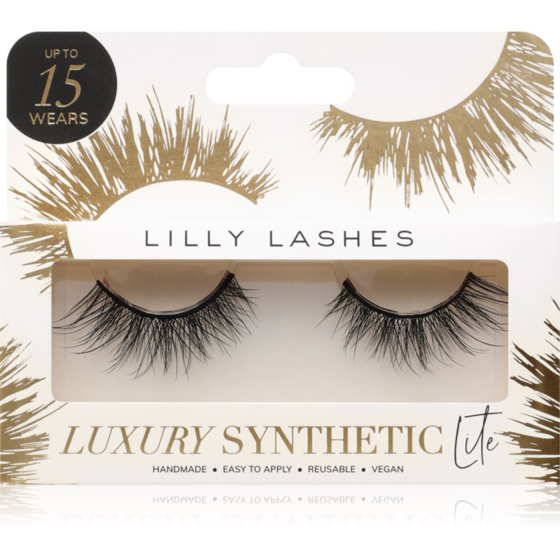 Lilly Lashes Luxury Synthetic Lite umělé řasy typ Allure 1 pár - parfo.cz
