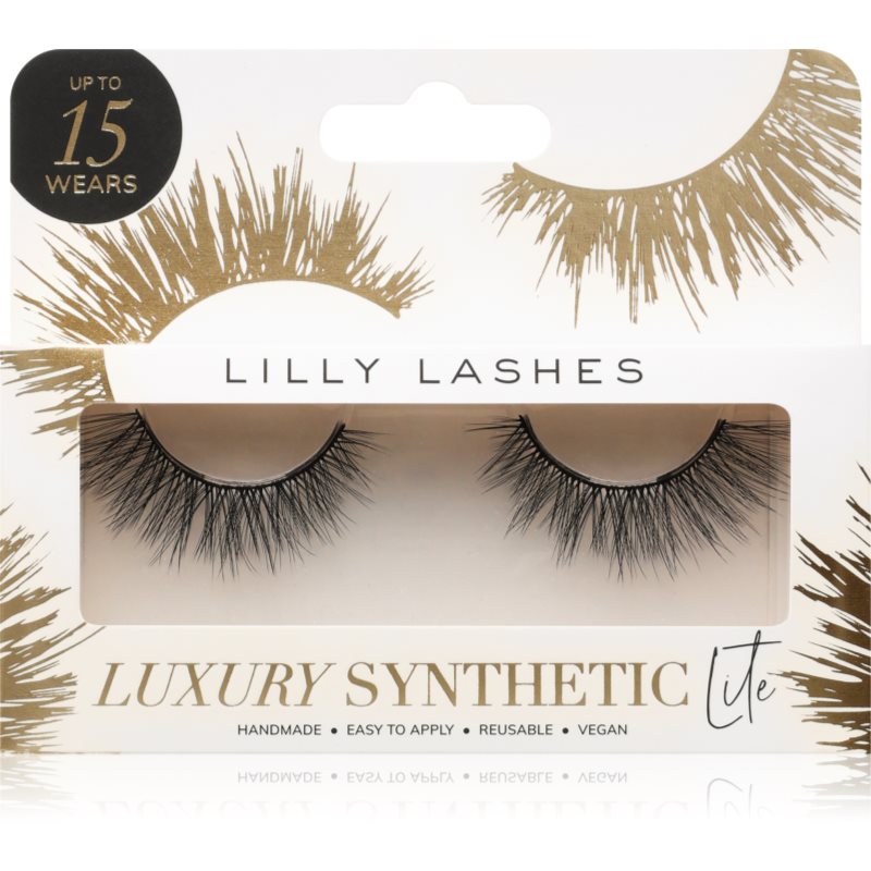 Lilly Lashes Luxury Synthetic Lite umělé řasy typ Classy 1 pár - parfo.cz