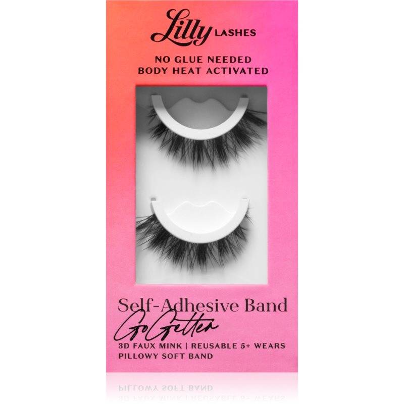 Lilly Lashes Self-Adhesive Band umělé řasy typ GoGetter 2 ks - parfo.cz