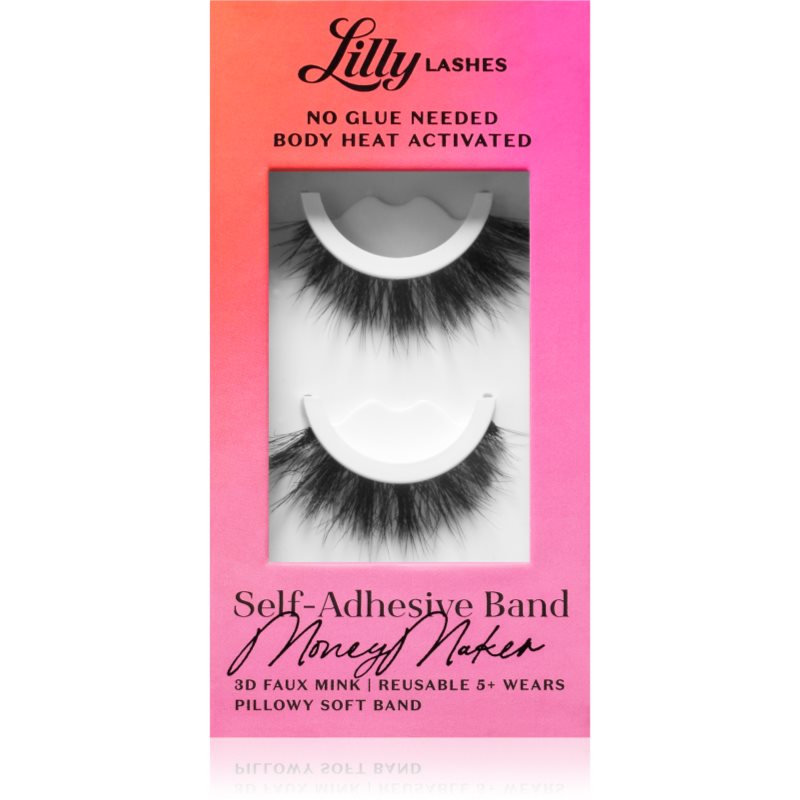 Lilly Lashes Self-Adhesive Band umělé řasy typ MoneyMaker 2 ks - parfo.cz