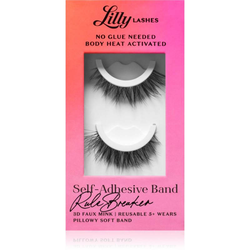 Lilly Lashes Self-Adhesive Band umělé řasy typ RuleBreaker 2 ks - parfo.cz