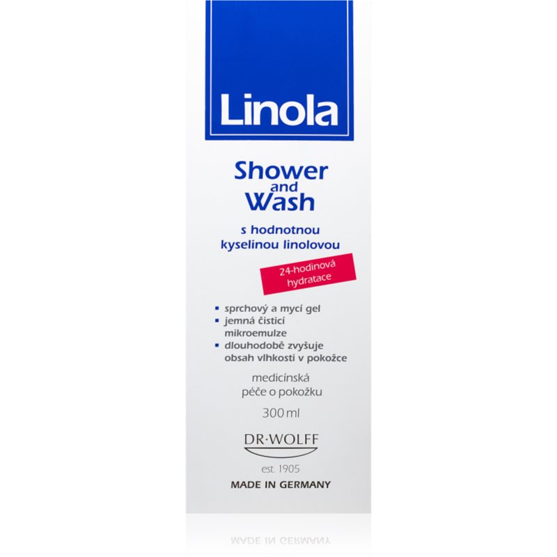 Linola Shower and Wash hypoalergenní sprchový gel 300 ml - parfo.cz