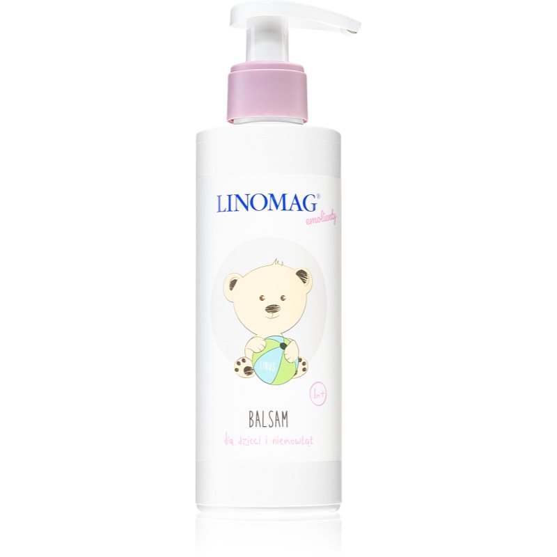 Linomag Emolienty Body Balm olejový balzám na tělo pro děti od narození 200 ml - parfo.cz