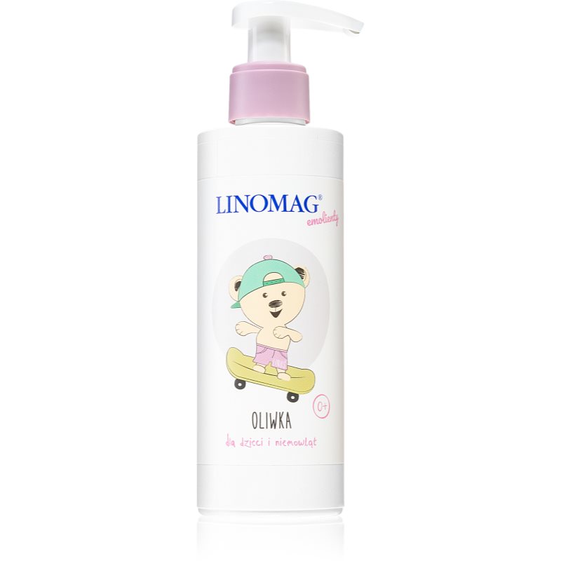 Linomag Emolienty Body Oil tělový olej pro děti od narození 200 ml - parfo.cz