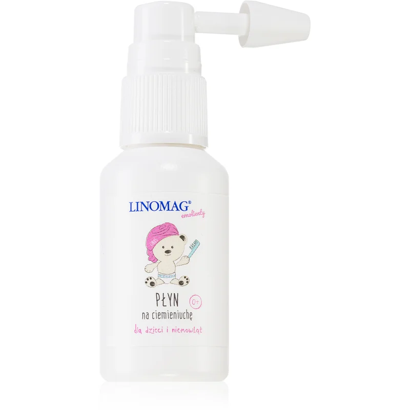 Linomag Emolienty Cradle Cap Liquid zklidňující sprej na seboroickou dermatitidu pro děti od narození 30 ml - parfo.cz