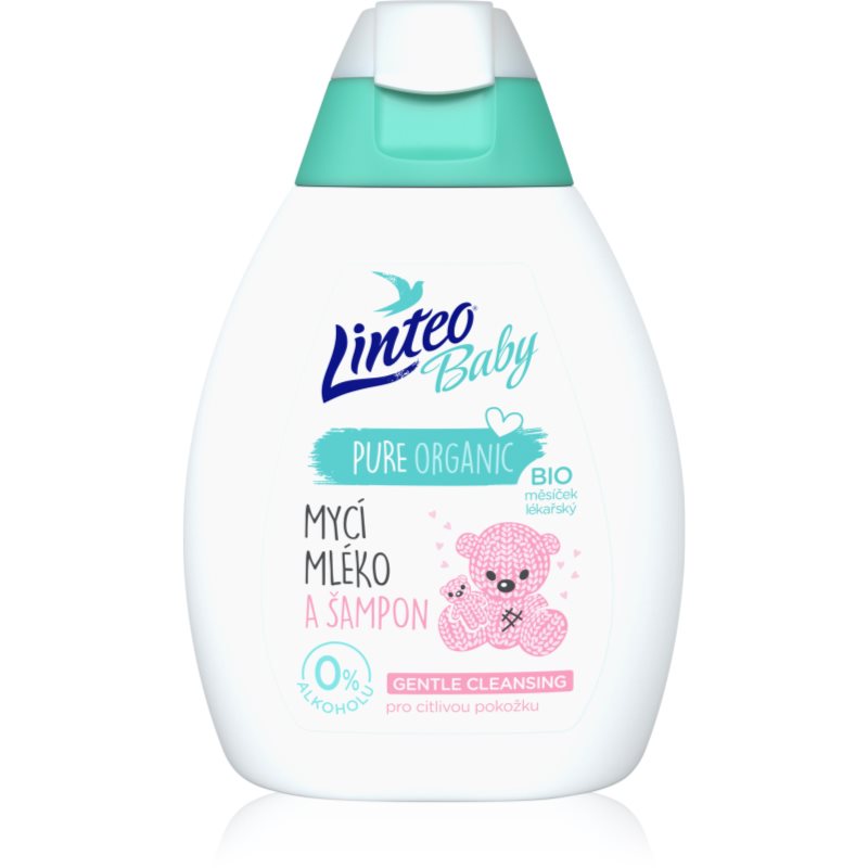 Linteo Baby pečující mycí mléko pro děti 250 ml - parfo.cz