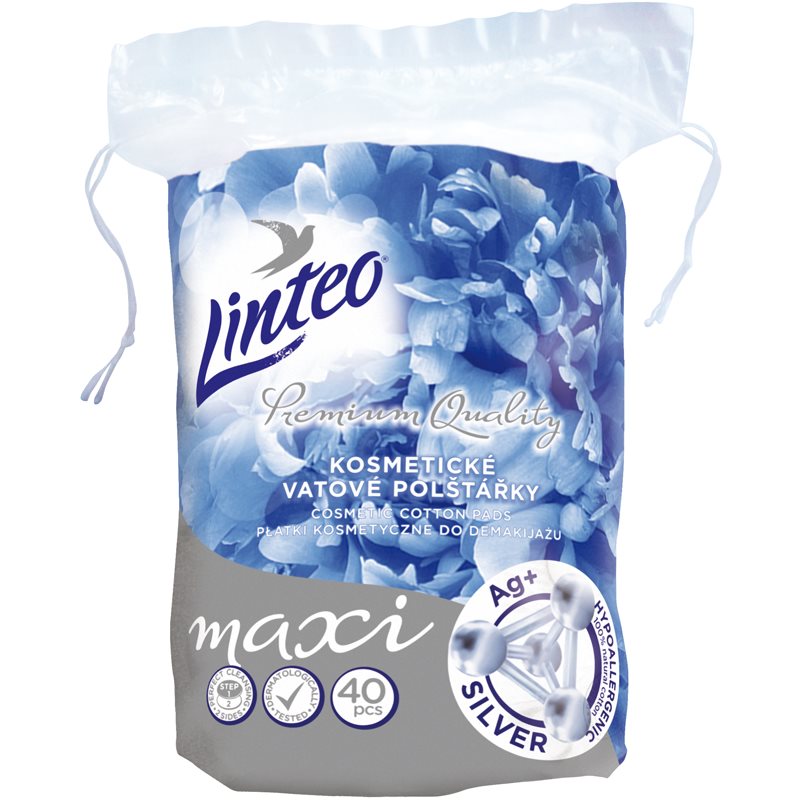 Linteo Premium Maxi odličovací tampony Silver 40 ks - parfo.cz