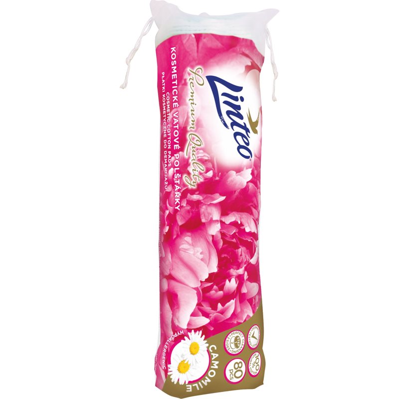Linteo Premium odličovací tampony Camomile 80 ks - parfo.cz