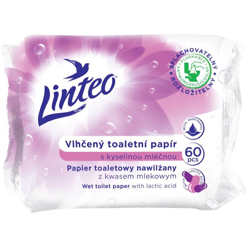 Linteo Wet Toilet Paper 60 ks - parfo.cz