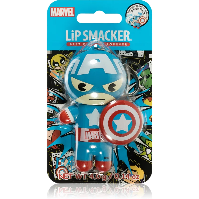Lip Smacker Marvel Captain America balzám na rty příchuť Red