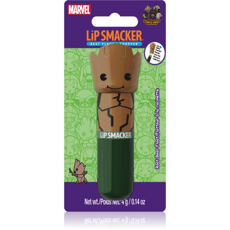 Lip Smacker Marvel Guardians of the Galaxy balzám na rty pro děti Groot (Root Beer Float) 4 g - parfo.cz